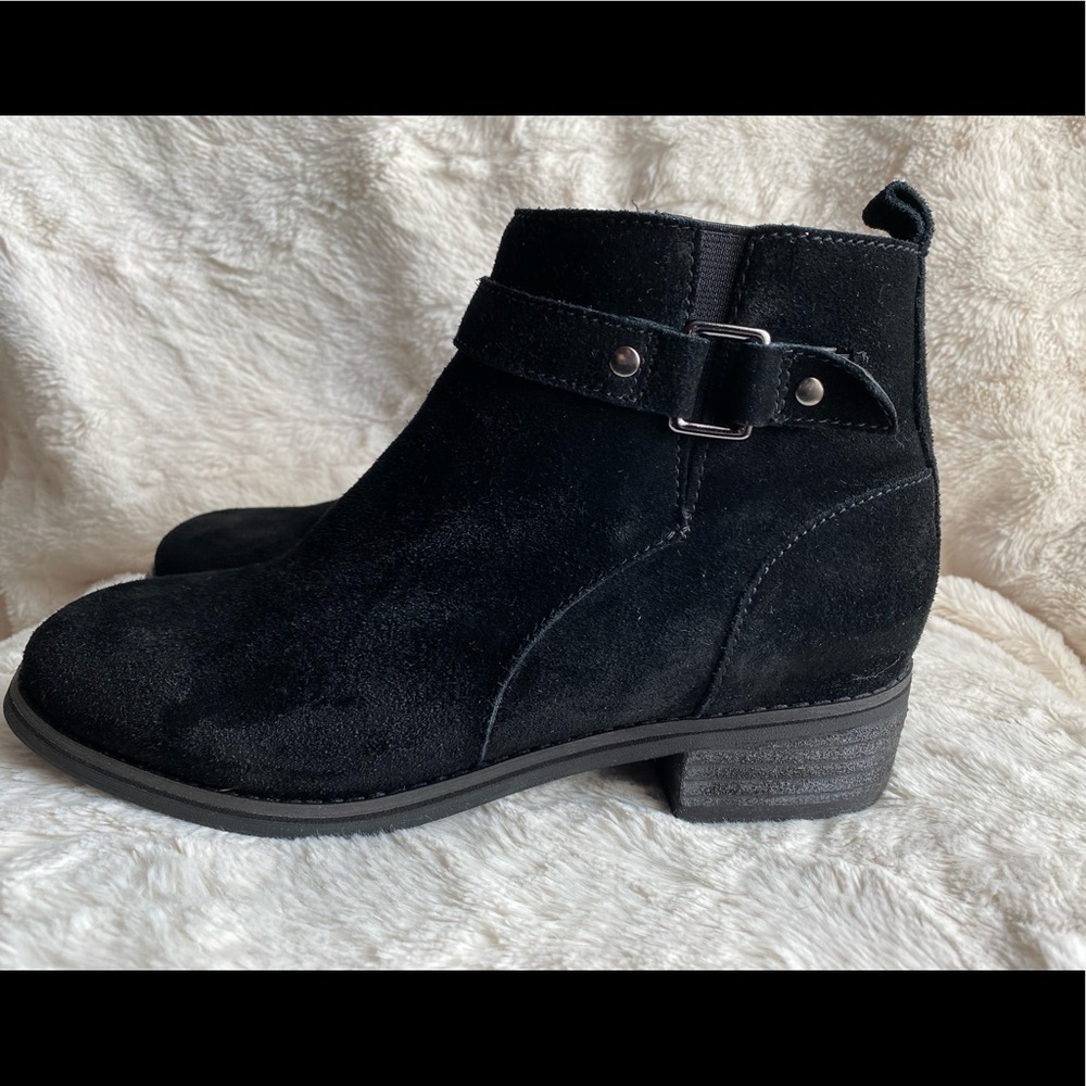 ❤️Blondo Luca Waterproof Black suede boots Size 7.5